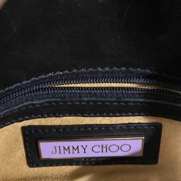 ROCKIN HOT JIMMY CHOO PONY HAIR LEOPARD PRINT SHOULDER BAG - Picture 4 of 9